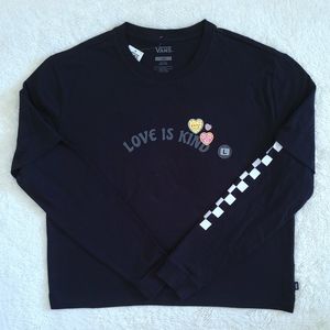 ✨️HP✨️ VANS🛹 "Love❤️ Is Kind" Long Sleeve Graphic Tee👕 - NWT